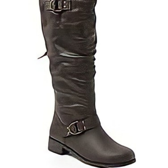 Xoxo brown slouchy boot - Picture 1 of 8